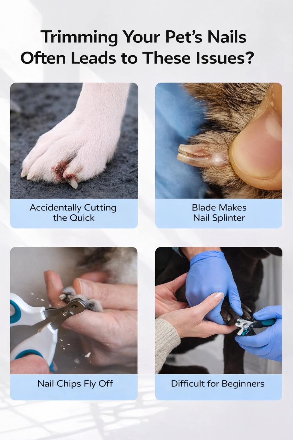 LED Nail Clipper for Dogs and Cats