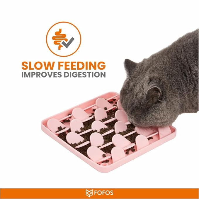 FOFOS Pet Licking Mat Pink