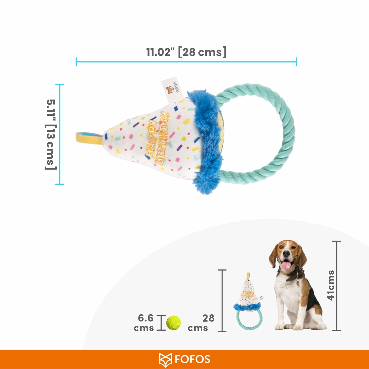 FOFOS Birthday Hat Toy