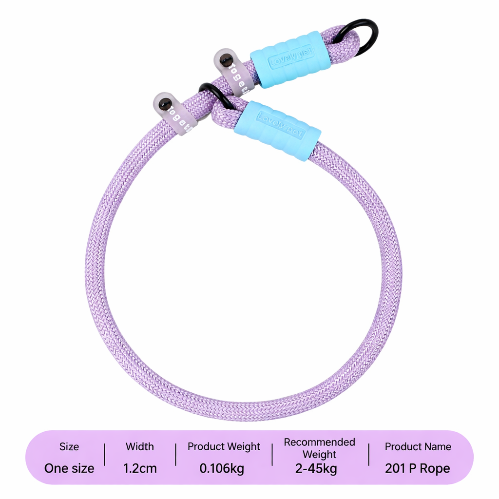 Haus of Pet Adjustable Rope Collar – One Size Fits All