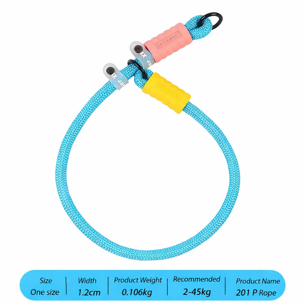 Haus of Pet Adjustable Rope Collar – One Size Fits All