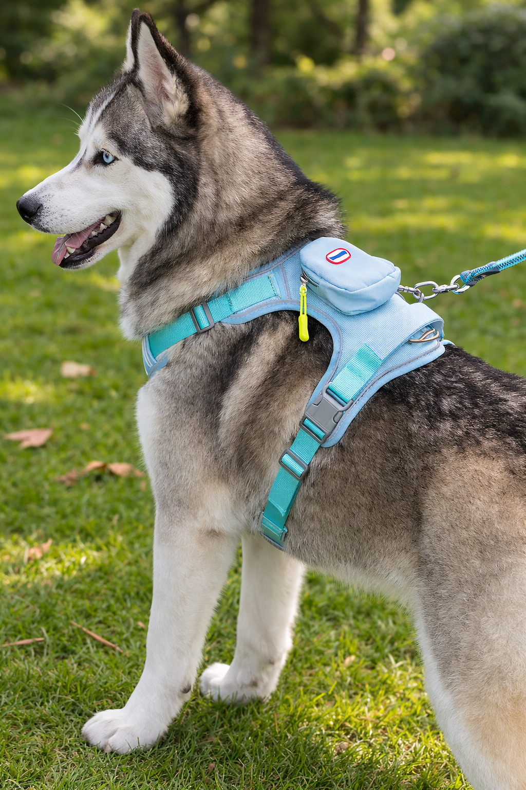 Big Dog Bag Harness and Leash Set