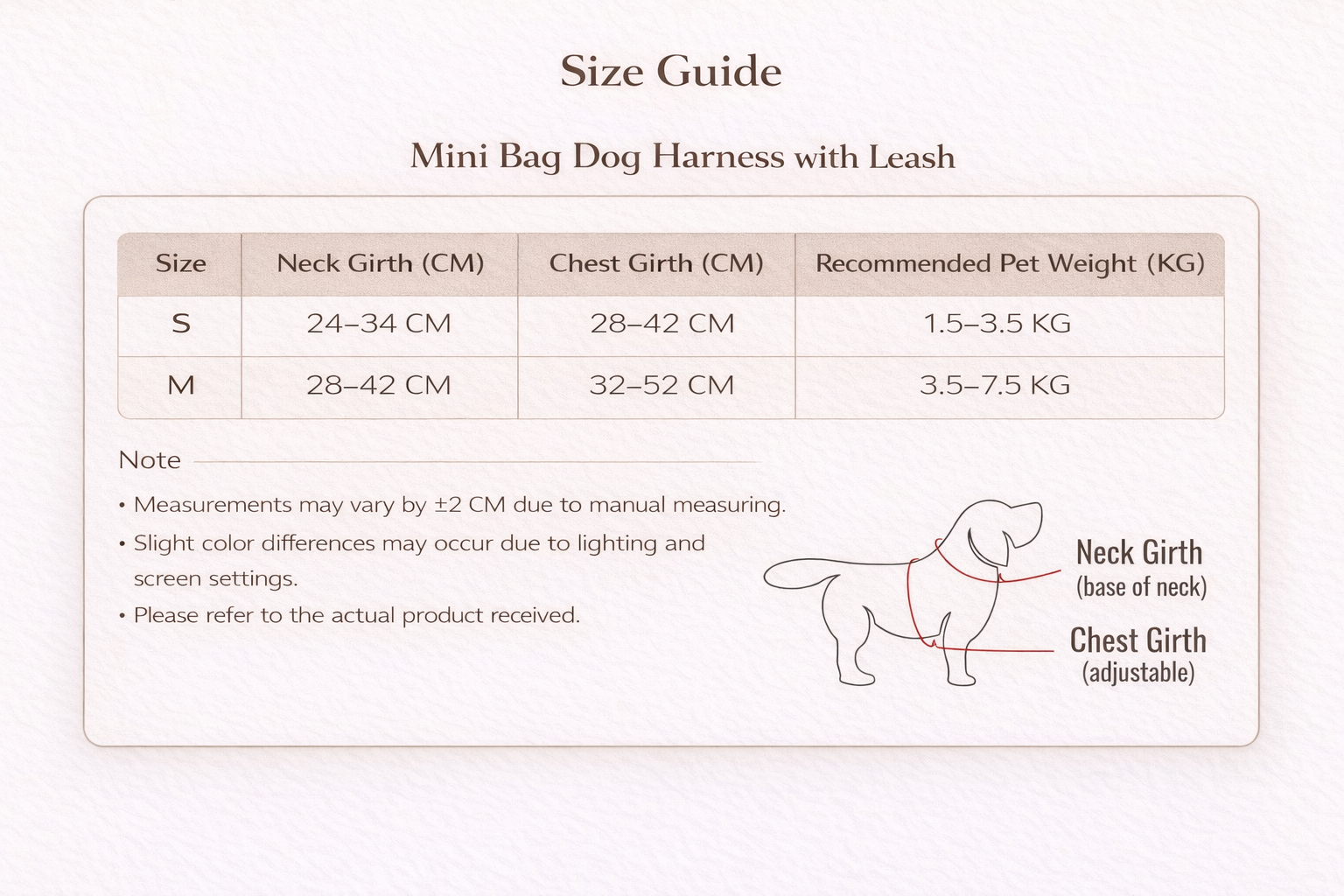 Fruity Mini Bag Harness with Leash