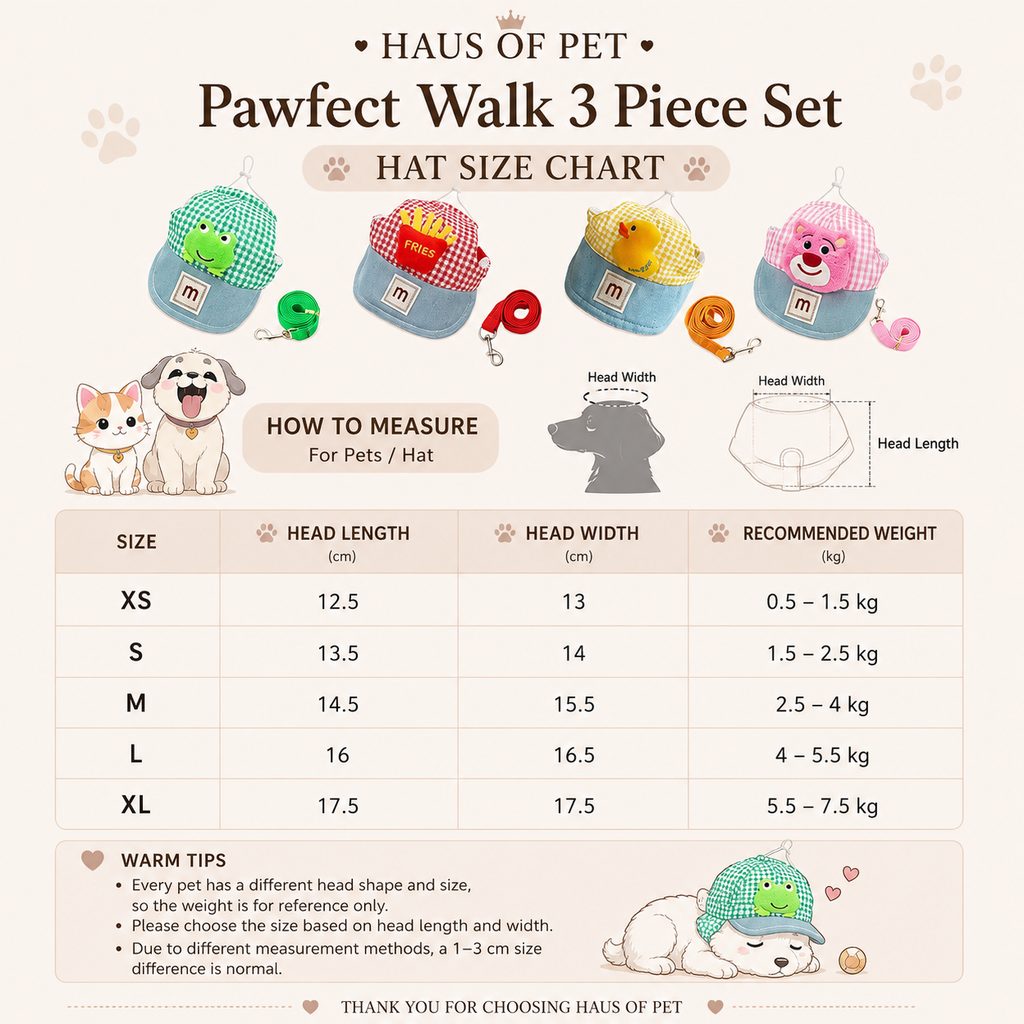 Haus of Pet - Pawfect Walk 3-Piece Set