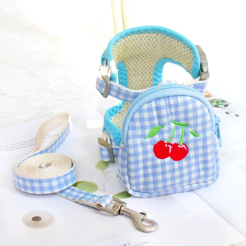 Fruity Mini Bag Harness with Leash