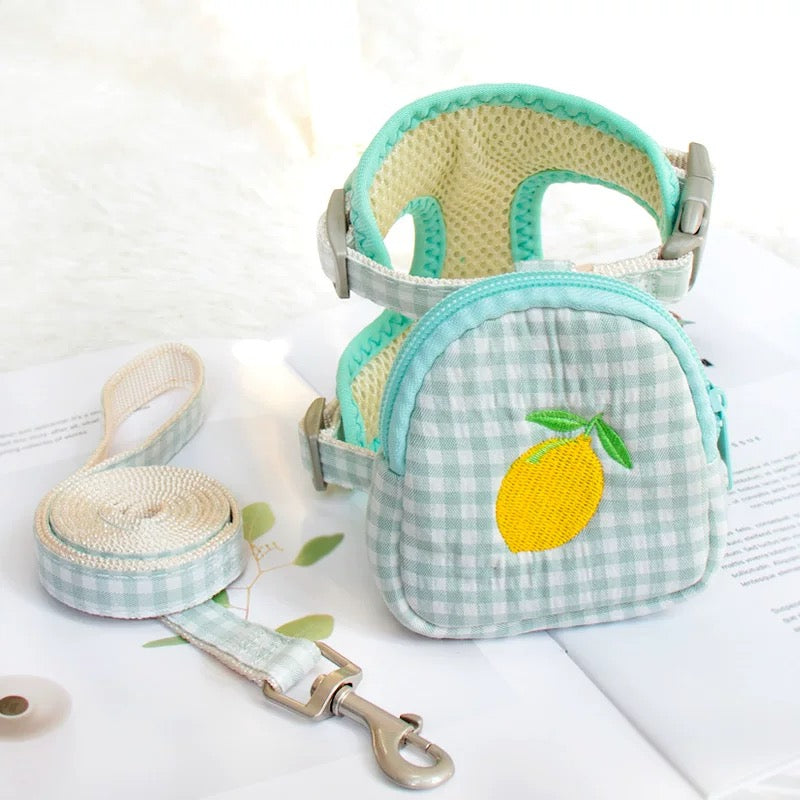 Fruity Mini Bag Harness with Leash