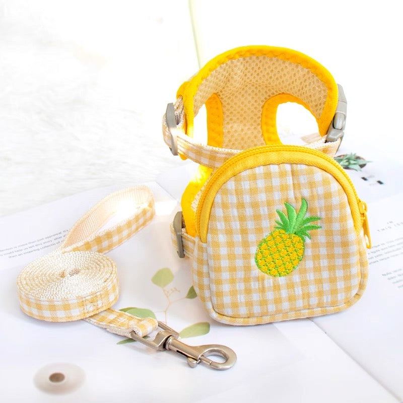 Fruity Mini Bag Harness with Leash