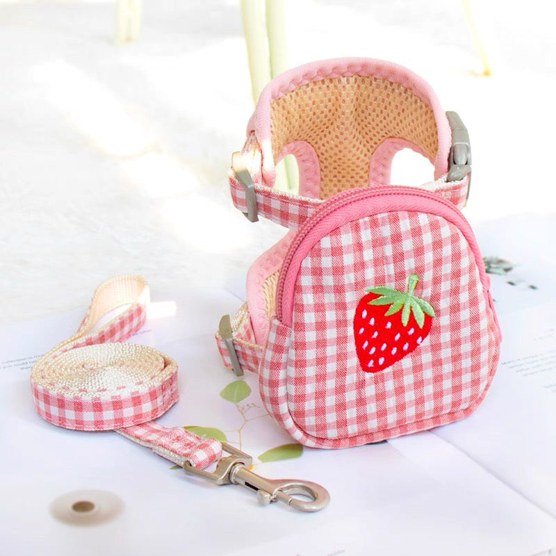 Fruity Mini Bag Harness with Leash
