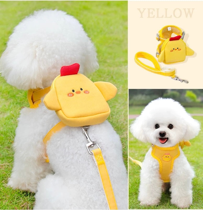 Peep Mini Bag Harness Set with Leash